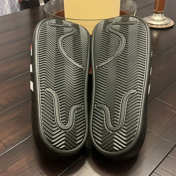 Adidas Adilette Clog Sandals Shoes new black white superstar GZ5886 Mens Sizes - Picture 11 of 11